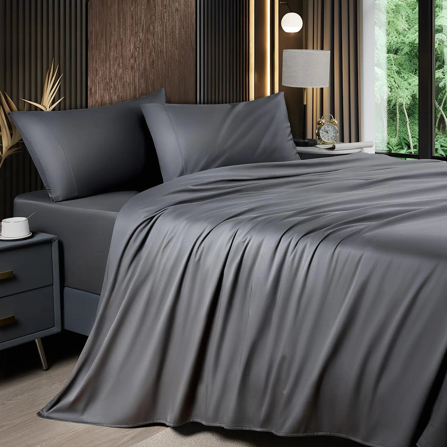 Bamboo Sheets Set-6pc